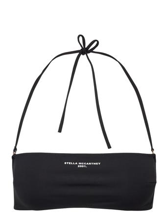 S7Bx01510.00111 Swimwear Bikinis Bikini Tops Bandeau Bikinitops Musta Stella McCartney Lingerie