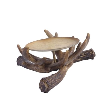 Ljusstakar med hjorthorn, bordsdekorationer, dekorativa ljusstakar, present