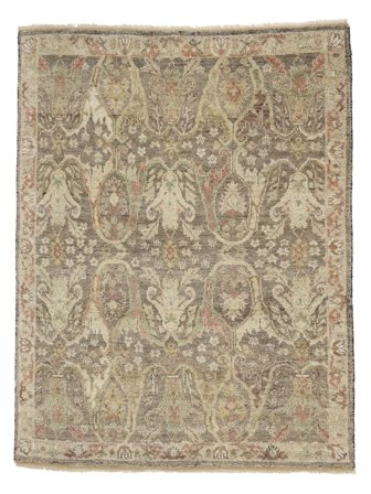 Tappeto Usak Indo 250X300 Marrone/Arancione Grandi (Lana, India)