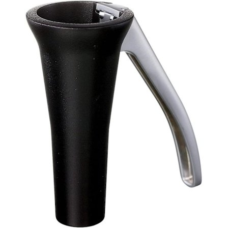 Sort - 1 stk. Nøddeknækker i rustfrit stål - Knækker effektivt alle størrelser nødder med minimal kraft - Meget stærk og holdbar