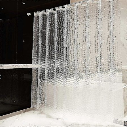 Dusjforheng 240 x 200 cm Muggsikkert Dusjforheng Utvidet PVC-fritt Miljøvennlig