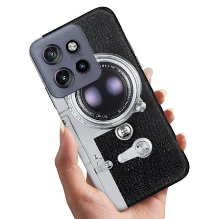 Motorola Edge 50 Neo - Deksel/Mobildeksel Retro Kamera