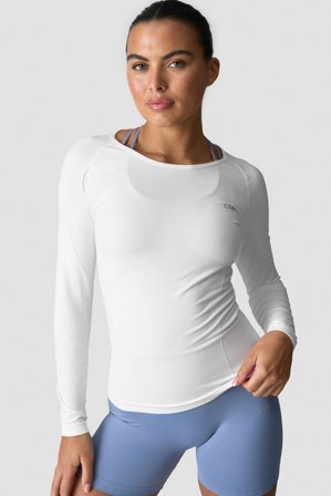 Everyday Seamless LS White