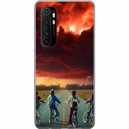 Xiaomi Mi Note 10 Lite Genomskinligt Skal Stranger Things