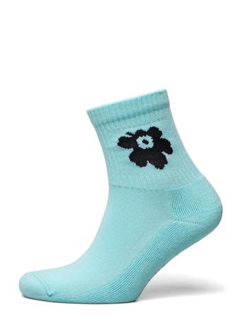 Puikea Unikko Short Lingerie Socks Regular Socks Blå Marimekko