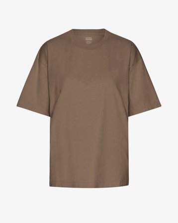Oversized Organic T-Shirt - Cedar Brown