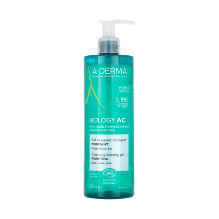 A-Derma Biology AC Gel Detergente Schiumogeno Purificante