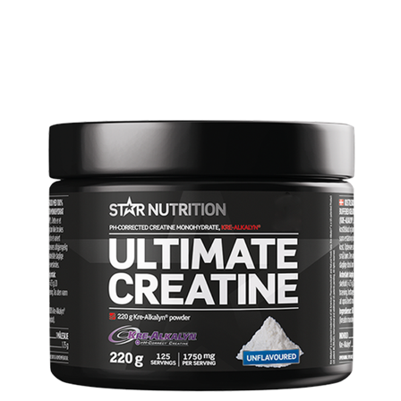 Star Nutrition Ultimate Creatin Kre-alkalyn Pulver Utan Smaksättning 220 g