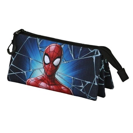 Trousse Triple - Spiderman Maximum - Sininen - Yksi koko