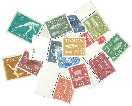 Norge - Diverse postfriske frimærker