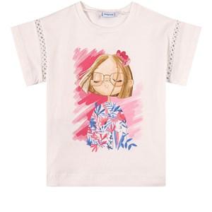 Mayoral White Doll T-Shirt 4 Years - Tops - 4 years - White