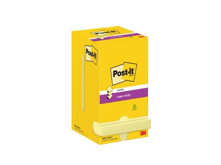 Post-it Notes SS Z-block 76x76mm gul - Lyreco - Kontorsmaterial - Notes och Post-It - Notes - Z-block