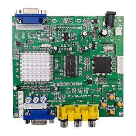 Peli Cga///rgb Vga-lähtöön Hd-videomuunninlevy Pelimonitorille Crt Lcd Pdp-projektoriin