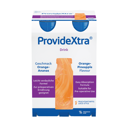 Providextra Drink appelsin/ananas, 4x200 ml