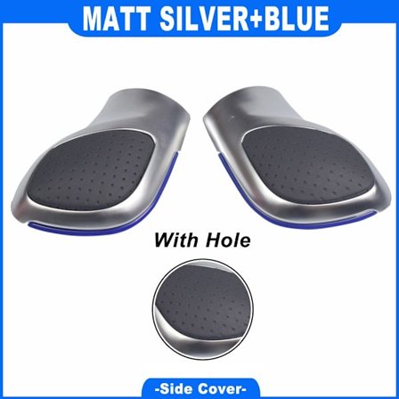 Röd/Blå Bil Växelspak Knopp Spak Krom Matt För VW Golf 6 7 R GTI Passat B7 B8 CC R20 Jetta MK6 GLI DSG Kåpa Emblem-Alternativ 4