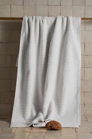 Pure - Badhandduk Supersoft 70x140 cm - Vit - Handdukar - 70X140 - Från Homeroom