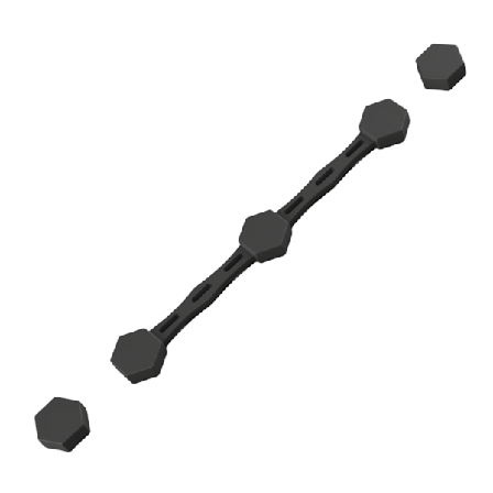 Air Fryer Pappersliner Magnetklämma - Säkra Dina Liners Black