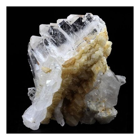 Stenar och mineraler. Soul Quartz + Dolomit + Apatit. 347,0 cent. Akka, Tiznit, Souss-Massa, Marocko.