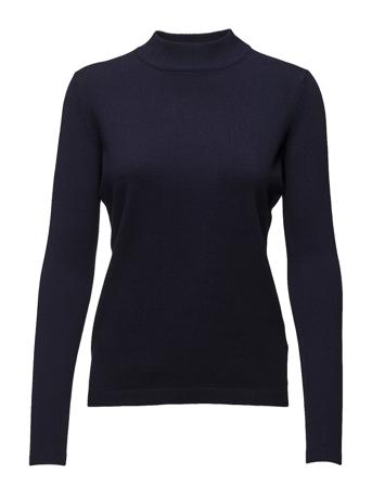 Srmarla Turtleneck Knit Turtleneck Polotröja Marinblå Soft Rebels