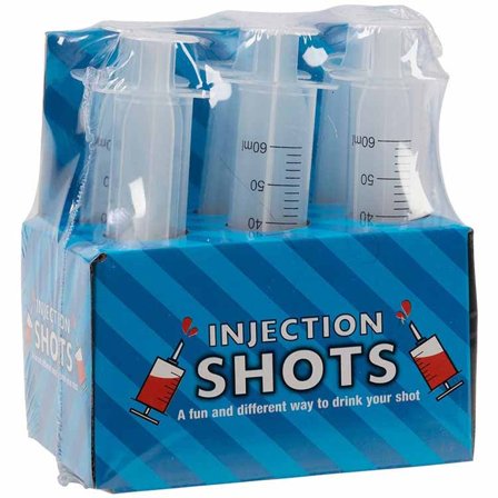 Shots-spruta 6-pack - Partyninja.se