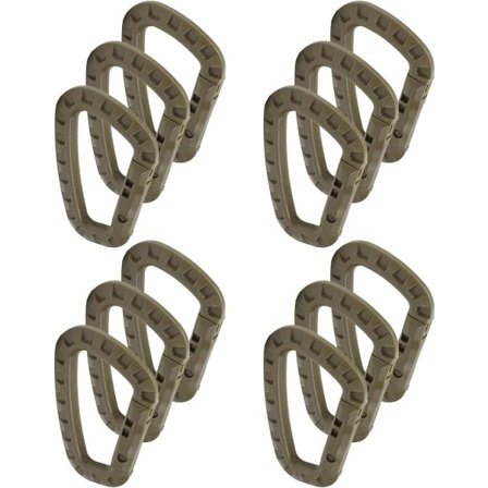 Taktiske Karabin-Hage Plast D-Formet Karabin-Hage Spænder Låsning Ca IC