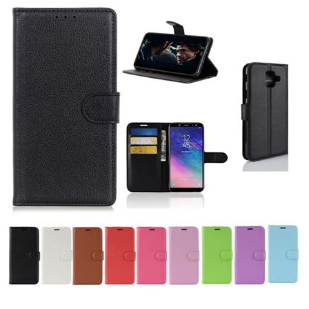 Plånboksfodral Samsung Galaxy A6 (2018) - Olika färger