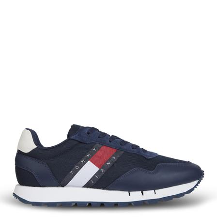 Tommy Hilfiger Sneakers , Blauw , Heren , Maat: 43 EU