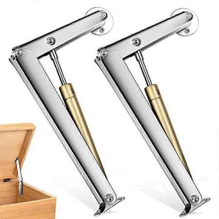 2 kpl Kaasujouset Hydraulinen Kaasujousi Huonekalujen Kaasujousi Vaimennin Kaapin Ovi Kaappeihin Kirjahyllyihin Huonekaluihin 200N