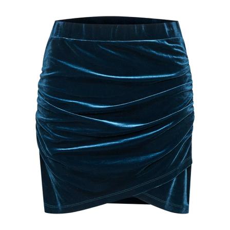 Part Two Short Roks , Blauw , Dames , Maat: M Korte rokken