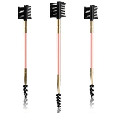 3 stk. Øyenbrynsbørste Øyenvippekam Enhet