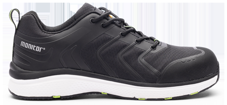 Monitor Courage Vernesko S1P, svart 45, Sko
