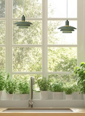 Epsilon vinduspendel Ø20 - grønn