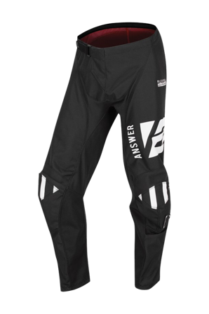 Pantaloni Cross Bambino Answer Syncron Nero-Bianco 26