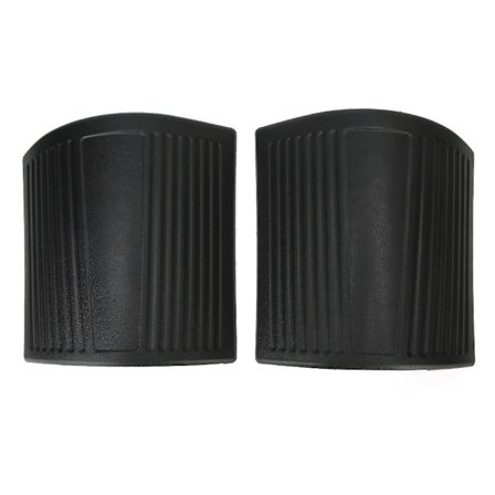 2 st Huv Vinkel Skydd A-Stolpe Omslag Tillbehör Passar för Jeep Wrangler 2007-2016