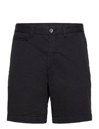 Lt Twill Chino Shorts Navy Morris