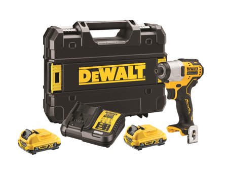 Dewalt DCF801D2-QW Slagnøgle med batteri og oplader, Maskiner