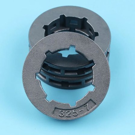 Sarja, jossa 3 kpl .325 "7" T-hammasta, pieni 7-urainen vetopyörä HUSQVARNA 55 51 50 154 254 340 345 346XP 350 351 353 357 359 -moottorisahoihin~1919