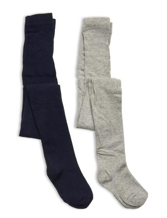 Kids Solid Cotton Tights Socks & Tights Tights Blå GAP