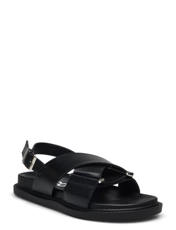 Bianco Biaoslo Cross Sandal Faux Leather - Black - 36