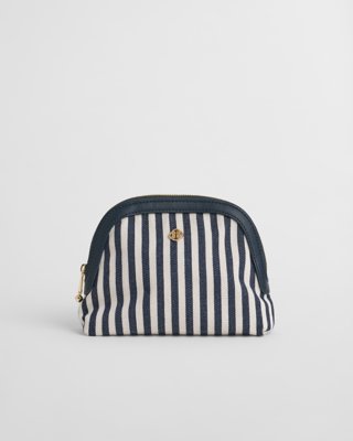 GANT - Sminkeveske med hickory-striper til dame evening blue