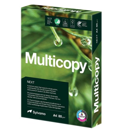 MULTICOPY Kopieringspapper Next A4 80g hålat 500/fp - Lyreco - Kontorspapper - Kopieringspapper - A4 Hålat