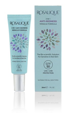 Rosalique 3-In-1 Anti-Redness SPF50 30 ml, Skincare, Ansigtspleje, Dagcreme