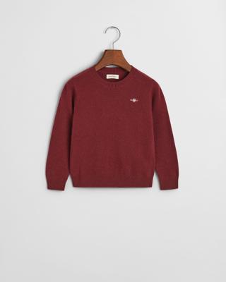 GANT - Lammeullgenser med rund hals for barn - Unisex - 110/116