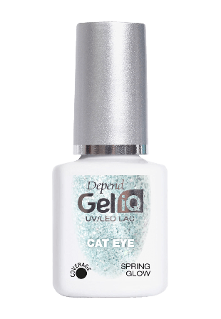 Depend Gel iQ Effect Cat Eye Nagellack Unisex Blå 5 ML