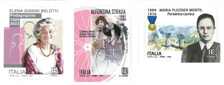 Italien - Kvindernes styrke - Postfrisk sæt 3v