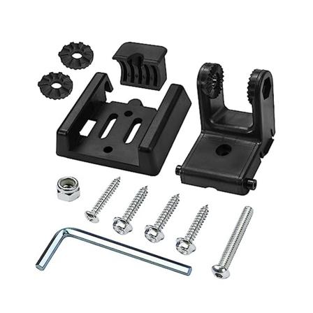 Til 7400931 XNT Transducer Bracket, Transducer Mount til XHS Model Transducere, Transom Monteringshardware Kit til XNT 9 20 (FMY) Black