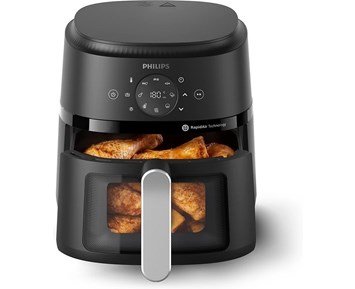 Philips NA221/00 Airfryer 4.2L - Fyndvara - Kompakt airfryer med fönster och smidig pekskärm
