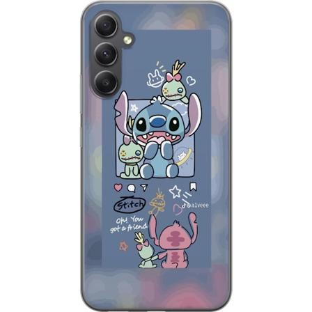 Samsung Galaxy A15 5G L pin kyv kuori Stitch Yst v t