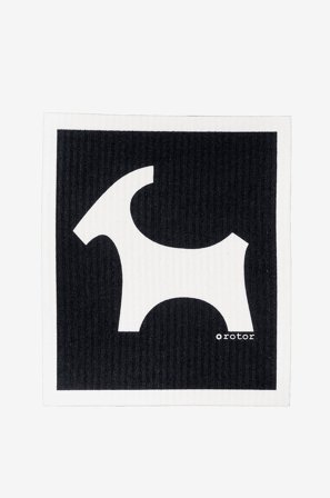 Rotor design - Tiskirätti Singelbock 6-pack - Musta - Astianpesu- & siivousvälineet - - Homeroom