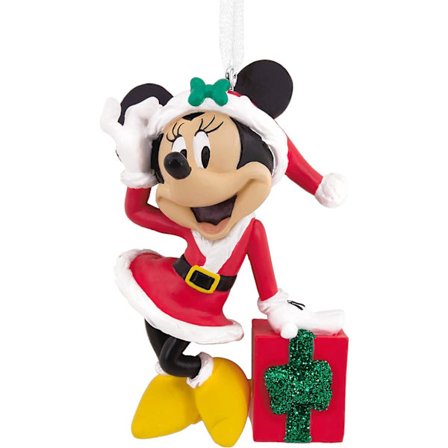 Minnie Mouse och Present Julgranspynt